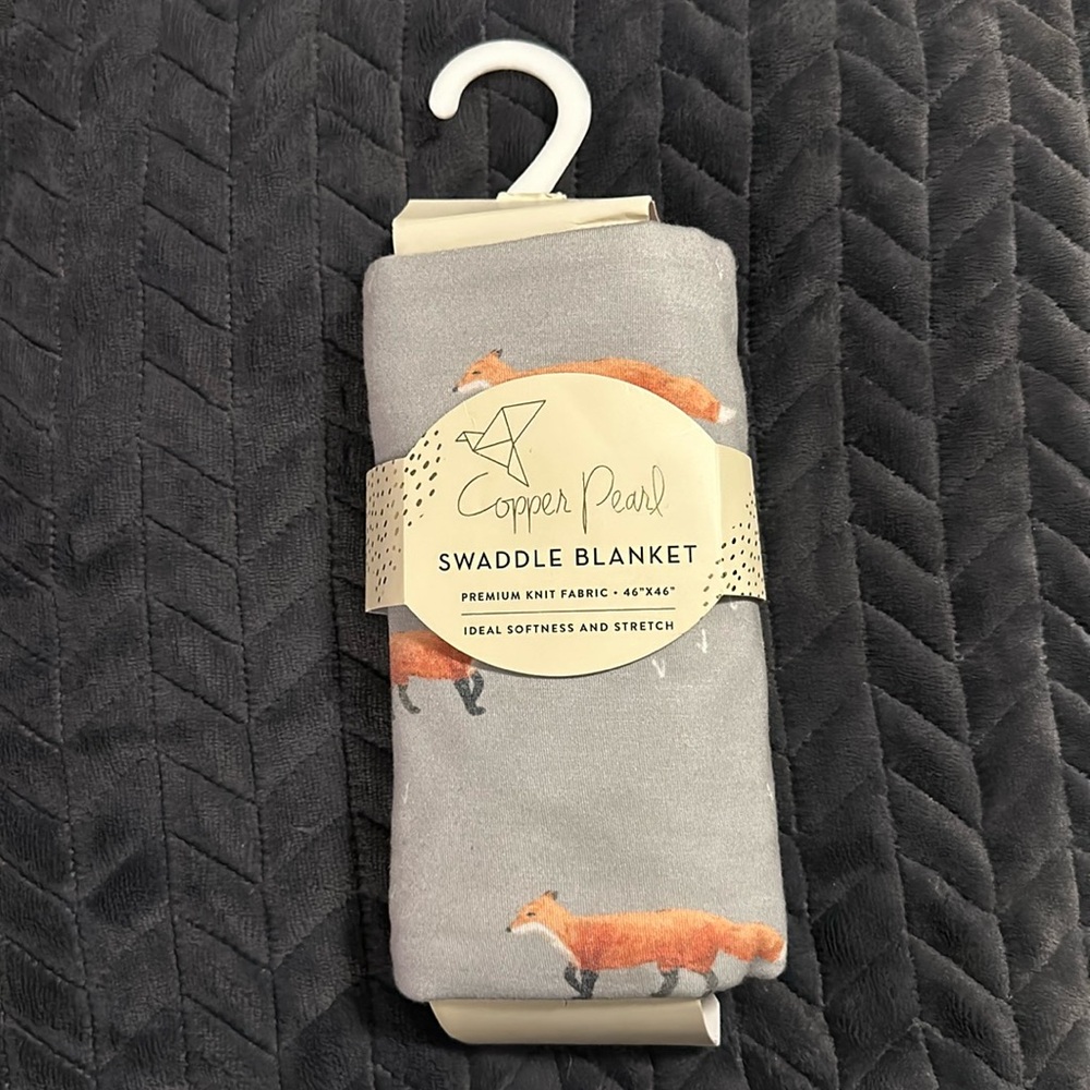 Copper Pearl Swaddle blanket NWT
